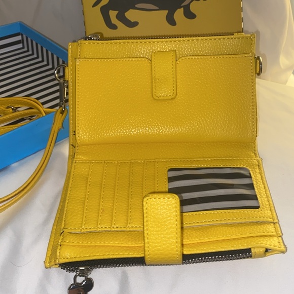 Marc retro Yellow Dachshund Dog Wallet - Picture 4 of 5